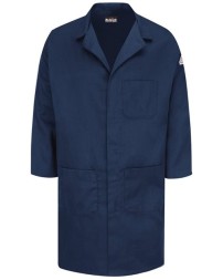 Bulwark Concealed Snap Front Lab Coat - EXCEL FR ComforTouch - 6 oz
