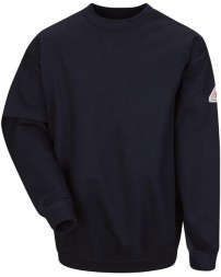 Bulwark Pullover Crewneck Sweatshirt - CottonSpandex Blend - Tall Sizes