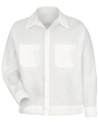 Red Kap Button-Front Shirt Jacket - Tall Sizes