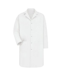 Red Kap Gripper Front Lab Coat - Tall Sizes