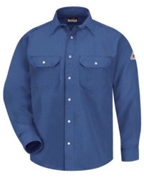 Bulwark Snap-Front Uniform Shirt - Nomex IIIA - 6 oz - Tall Sizes