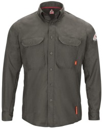 Bulwark iQ Series Long Sleeve Comfort Woven Lightweight Shirt - Tall Sizes