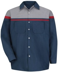 Red Kap Performance Tech Long Sleeve Shirt - Tall Sizes