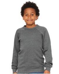BELLA  CANVAS Youth Sponge Fleece Crewneck Sweatshirt