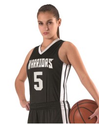 Alleson Athletic Women's Single Ply Basketball Jersey
