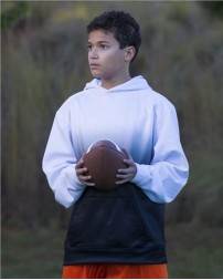 Badger Youth Ombre Hooded Sweatshirt