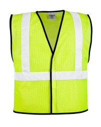 Kishigo Unisex Hook-and-Loop Mesh Vest