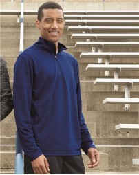 Russell Athletic Striated Quarter-Zip Pullover