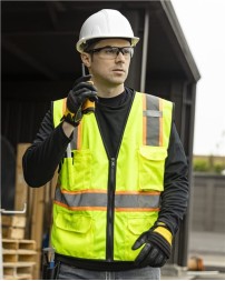 Kishigo Unisex 6 Pocket Contrast Class 2 Vest