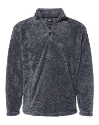 J America Boundary Shag Frosty Sherpa Quarter-Zip Pullover