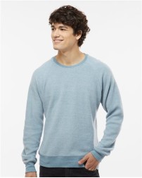 J America Flip Side Fleece Crewneck Sweatshirt