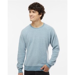 J America Flip Side Fleece Crewneck Sweatshirt