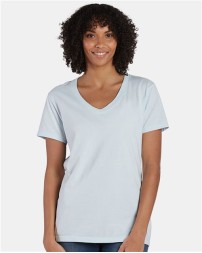 ComfortWash by Hanes Garment-Dyed Women's V-Neck T-Shirt