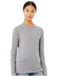 BELLA  CANVAS Womens Jersey Long Sleeve Tee
