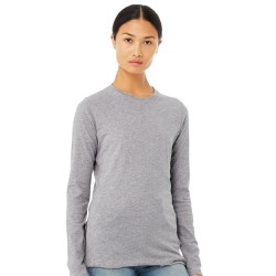 BELLA  CANVAS Womens Jersey Long Sleeve Tee