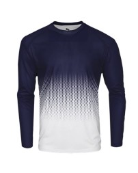 Badger Youth Hex 20 Long Sleeve T-Shirt