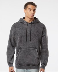 Independent Trading Co Midweight Mineral Wash Hooded Sweatshirt