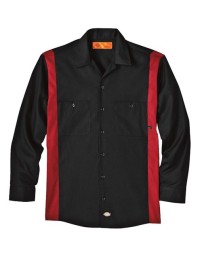Dickies Industrial Colorblocked Long Sleeve Shirt - Tall Sizes