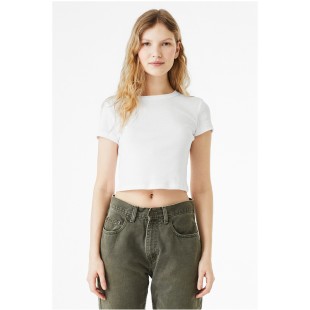 Bella + Canvas Ladies' Micro Ribbed Baby Tee