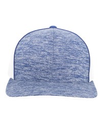 Pacific Headwear Aggressive Heather Trucker Snapback Cap