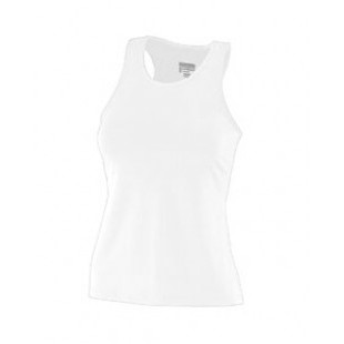 Augusta Sportswear Girls' Polyester Spandex Racer Tank