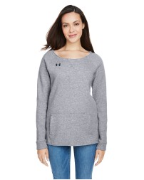 Under Armour Ladies' Hustle Fleece Crewneck  Sweatshirt