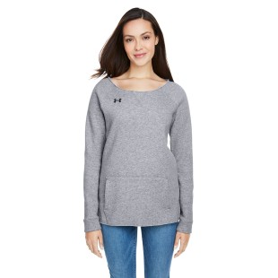 Under Armour Ladies' Hustle Fleece Crewneck  Sweatshirt