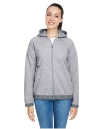 Under Armour Ladies' Hustle Full-Zip Hooded Sweatshirt