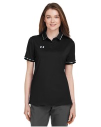 1376905 Under Armour Ladies' Tipped Teams Performance Polo
