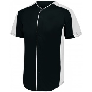 Augusta Sportswear Adult Full-Button Baseball Jersey