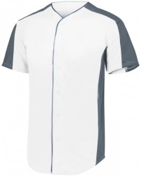 Augusta Sportswear Youth Full-Button Baseball Jersey