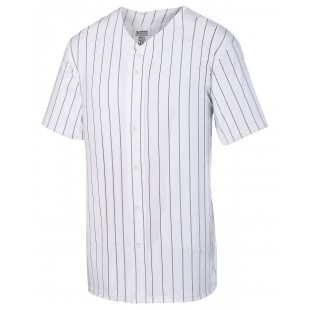 Augusta Sportswear Unisex Pin Stripe Baseball Jersey