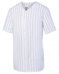 Augusta Sportswear Unisex Pin Stripe Baseball Jersey