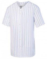 1685 Augusta Sportswear Unisex Pin Stripe Baseball Jersey