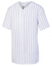 1686 Augusta Sportswear Youth Pin Stripe Baseball Jersey