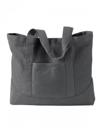 Authentic Pigment Pigment-Dyed Large Canvas Tote