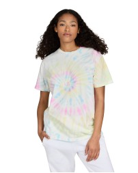 US Blanks Unisex Made in USA Swirl Tie-Dye T-Shirt