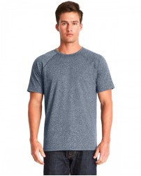2050 Next Level Apparel Men's Mock Twist Short-Sleeve Raglan T-Shirt