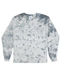 Tie-Dye Unisex Crystal Wash Long-Sleeve T-Shirt