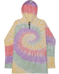 2777 Tie-Dye Unisex Long Sleeve Hooded T-Shirt