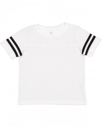 3037 Rabbit Skins Toddler Football T-Shirt