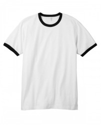 3055C Bella + Canvas Men's Jersey Short-Sleeve Ringer T-Shirt