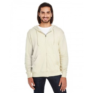 321Z Threadfast Apparel Unisex Triblend French Terry Full-Zip