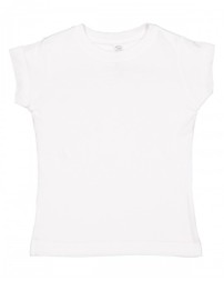 3316 Rabbit Skins Toddler Girls' Fine Jersey T-Shirt