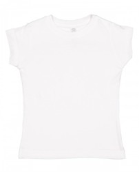 Rabbit Skins Toddler Girls' Fine Jersey T-Shirt