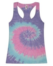 3400 Tie-Dye Ladies' Racerback Tank