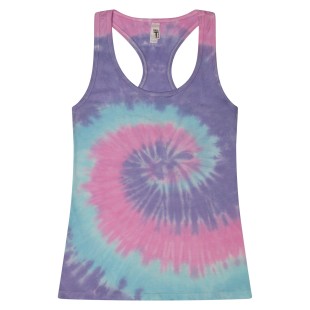 3400 Tie-Dye Ladies' Racerback Tank