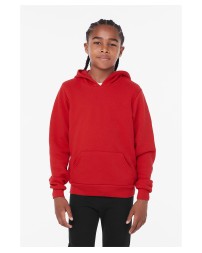 Bella + Canvas Youth Sponge Fleece Pullover Hooded Sweatshirt