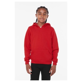 Bella + Canvas Youth Sponge Fleece Pullover Hooded Sweatshirt