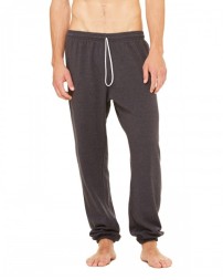 Bella + Canvas 3737 Unisex Sponge Fleece Long Scrunch Pant - Wholesale Sweatpants